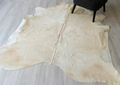 Champagne Cowhide Rug (Size: 210 X 200 CM) CHR1946