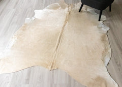 Champagne Cowhide Rug (Size: 230 X 190 CM) CHR1831