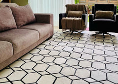 Cowhide Patchwork Rug