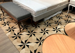 Cowhide Patchwork Rug