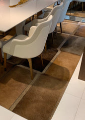 Cowhide Patchwork Rug