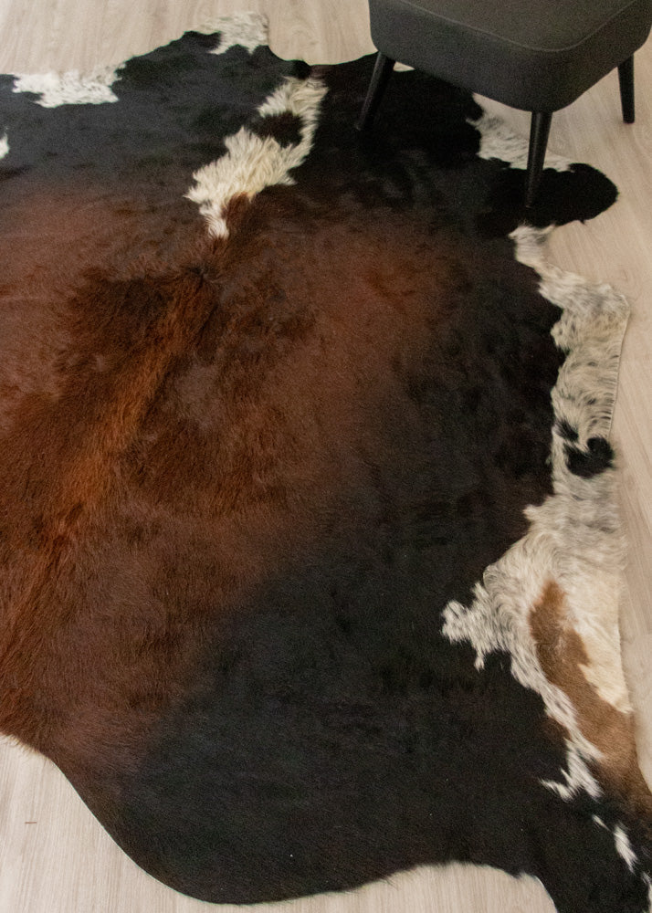 Reddish Cowhide Rug (Size: 250 X 210 CM) CHR1931