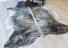 (Rare) Grey Brindle Cowhide Rug (Size: 230 X 200 CM) CHR1888