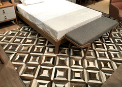 Cowhide Patchwork Rug